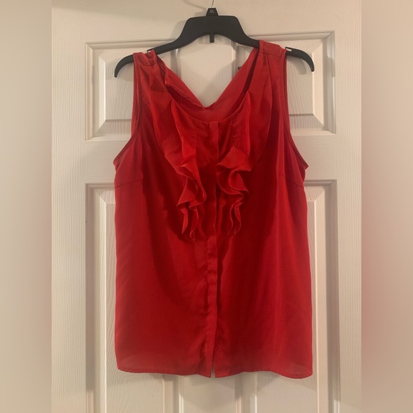 Kenneth Cole blouse tank - red, size L ♥️ - Picture 1 of 7